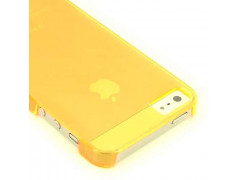 Coque CRYSTAL jaune pour iPhone 5