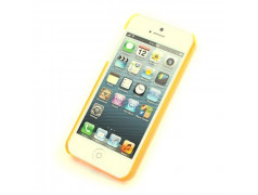 Coque CRYSTAL jaune pour iPhone 5