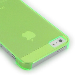 Coque CRYSTAL verte pour iPhone 5