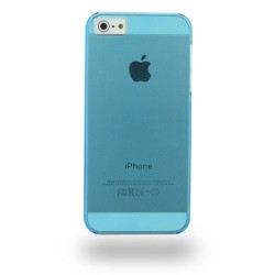 Coque CRYSTAL bleue pour iPhone 5