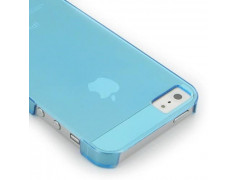 Coque CRYSTAL bleue pour iPhone 5