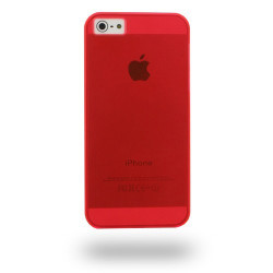 Coque CRYSTAL rouge pour iPhone 5