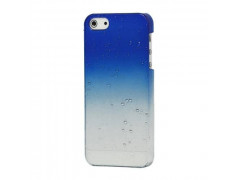 Coque CRYSTAL WATER bleue pour iPhone 5