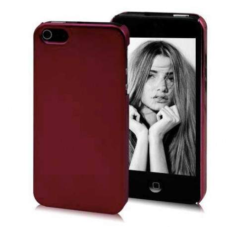 Coque MIROIR rouge pour iPhone 5