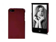 Coque MIROIR rouge pour iPhone 5