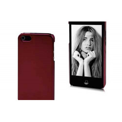 Coque MIROIR rouge pour iPhone 5