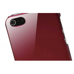 Coque MIROIR rouge pour iPhone 5