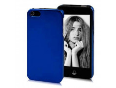 Coque MIROIR bleue pour iPhone 5