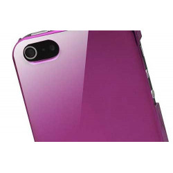 Coque MIROIR rose pour iPhone 5