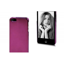 Coque MIROIR rose pour iPhone 5