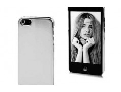 Coque MIROIR argentee pour iPhone 5