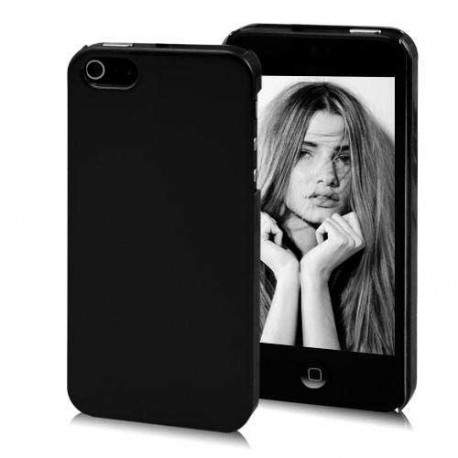 Coque MIROIR noire pour iPhone 5