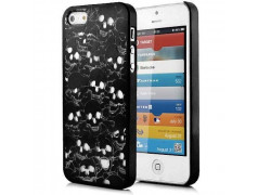 Coque SKULL HEAD noire pour iPhone 5