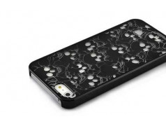Coque SKULL HEAD noire pour iPhone 5