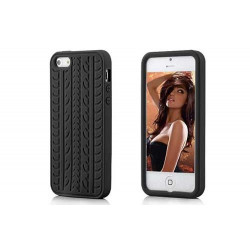 Coque PNEU noire pour iPhone 5