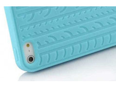 Coque PNEU bleue pour iPhone 5