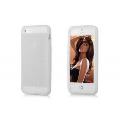 Coque PNEU blanche pour iPhone 5