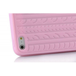 Coque PNEU rose pour iPhone 5