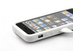 Coque PINGOUIN blanche pour iPhone 5