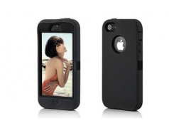 Coque SUPERPROTECT noire pour iPhone 5