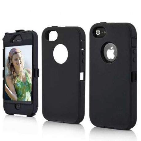 Coque SUPERPROTECT noire pour iPhone 5