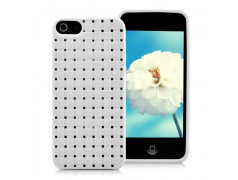 Coque TRESSE blanche pour iPhone 5