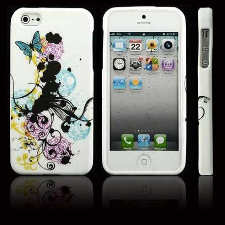 Coque PAPILLON 4 pour iPhone 5