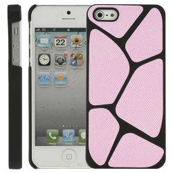 Coque LEZARD rose pour iPhone 5