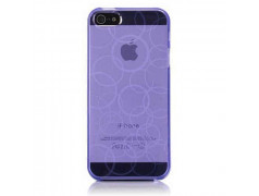 Coque CIRCLE mauve pour iPhone 5