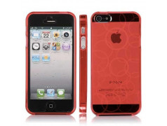 Coque CIRCLE rouge pour iPhone 5