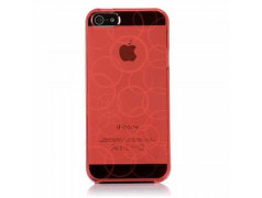 Coque CIRCLE rouge pour iPhone 5