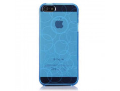 Coque CIRCLE bleue pour iPhone 5