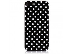 Coque POIS blanche 2 pour iPhone 5