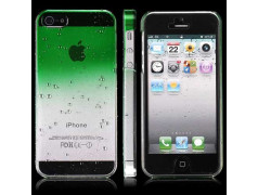 Coque CRYSTAL WATER verte pour iPhone 5
