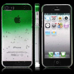 Coque CRYSTAL WATER verte pour iPhone 5