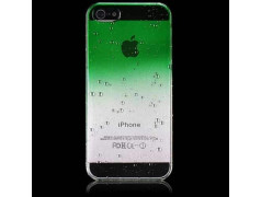 Coque CRYSTAL WATER verte pour iPhone 5