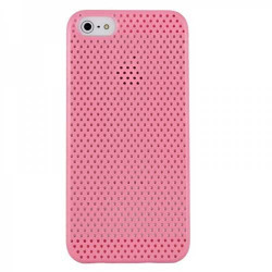 Coque VENTILEE rose pour iPhone 5