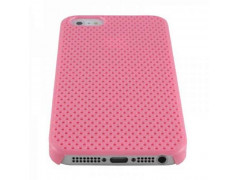 Coque VENTILEE rose pour iPhone 5