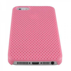 Coque VENTILEE rose pour iPhone 5