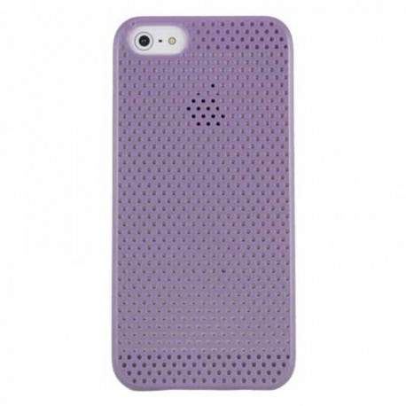 Coque VENTILEE mauve pour iPhone 5