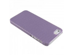 Coque VENTILEE mauve pour iPhone 5