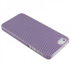 Coque VENTILEE mauve pour iPhone 5