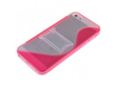 Coque TV rose pour iPhone 5