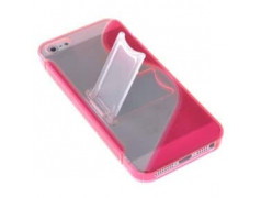 Coque TV rose pour iPhone 5