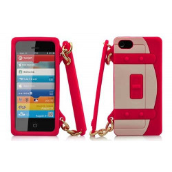 Coque FASHION ROUGE pour iPhone 5