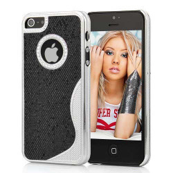 Coque BLING NOIRE pour iPhone 5