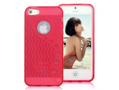 Coque WAVE rouge pour iPhone 5