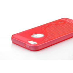 Coque WAVE rouge pour iPhone 5