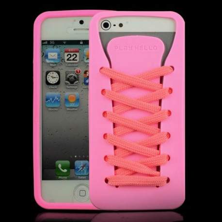 Coque SHOES rose pour iPhone 5