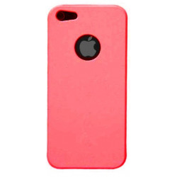 Coque plastique rouge pour iPhone 5